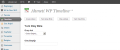 Ahmeti Wp Timeline screenshot 4