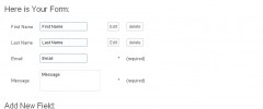 Ajax Contact Form screenshot 4
