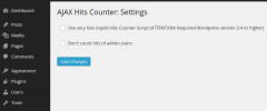 AJAX Hits Counter + Popular Posts Widget screenshot 4