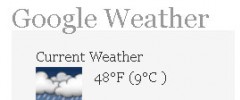 Ajax Weather screenshot 1