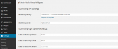 Aksh Mailchimp Widget screenshot 1
