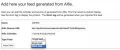 Alfie - Feed Plugin screenshot 1