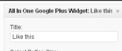 All In One Google Plus Widget screenshot 1