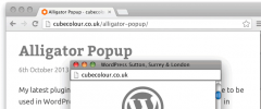 Alligator Popup screenshot 1