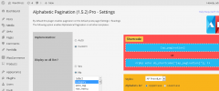 Alphabetic Pagination screenshot 1