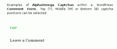 AlphaOmega Captcha & Anti-Spam Filter screenshot 3