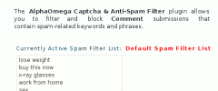AlphaOmega Captcha & Anti-Spam Filter screenshot 5