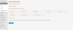 Already Existing Tags screenshot 1