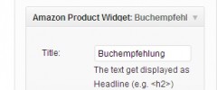 Amazon Product Widget screenshot 3