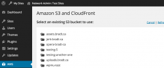 Amazon S3 and Cloudfront screenshot 1