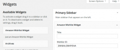 Amazon Wishlist Widget screenshot 1