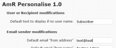amr personalise screenshot 3