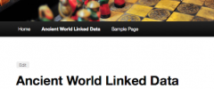 Ancient World Linked Data for WordPress screenshot 1