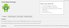 Androapp - Native Android mobile app for wordpress site screenshot 4