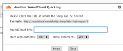 Another SoundCloud Quicktag screenshot 1