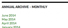Annual Archive screenshot 4