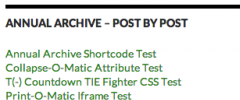 Annual Archive screenshot 6