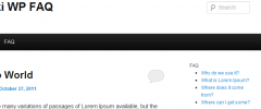 Apiki WP FAQ screenshot 5