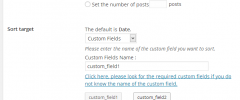 Archive Posts Sort Customize screenshot 2