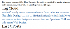Archives screenshot 2