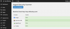 Asgard Security Scanner screenshot 1