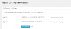 Aspose DOC Importer screenshot 1