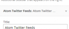 Atom Twitter Feeds screenshot 2