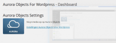 Aurora Objects for WordPress screenshot 1