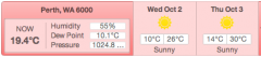 Australian Weather Widget - WillyWeather screenshot 2
