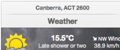 Australian Weather Widget - WillyWeather screenshot 3