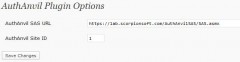 AuthAnvil WordPress Logon Agent screenshot 1