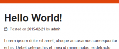 Author and Post Statistic Widgets screenshot 9