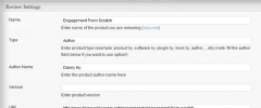 Author hReview screenshot 2