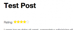 Author Post Ratings screenshot 2