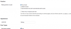 Author Post Ratings screenshot 3