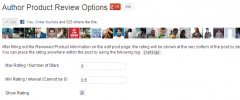 Author Product Review screenshot 2