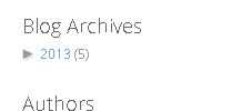 Authors Posts Widget screenshot 2