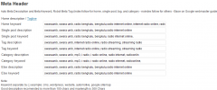 Auto Meta Header screenshot 1