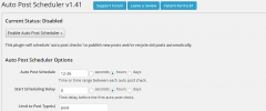 Auto Post Scheduler screenshot 1