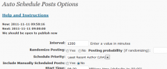 Auto-Schedule Posts screenshot 1