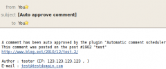 Automatic Comment Scheduler screenshot 2