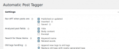 Automatic Post Tagger screenshot 1
