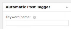 Automatic Post Tagger screenshot 3