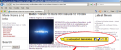 Automatically publish highlights of any website, directly to your Blog screenshot 8