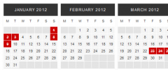 Availability Calendar screenshot 2