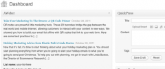 AWeber Web Form Plugin screenshot 3