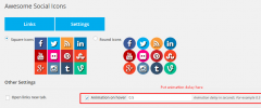 Awesome Social Icons screenshot 3