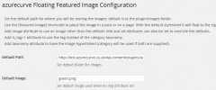 azurecurve Floating Featured Image screenshot 2