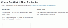 Backlink Rechecker screenshot 2