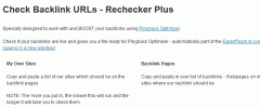 Backlink Rechecker screenshot 3